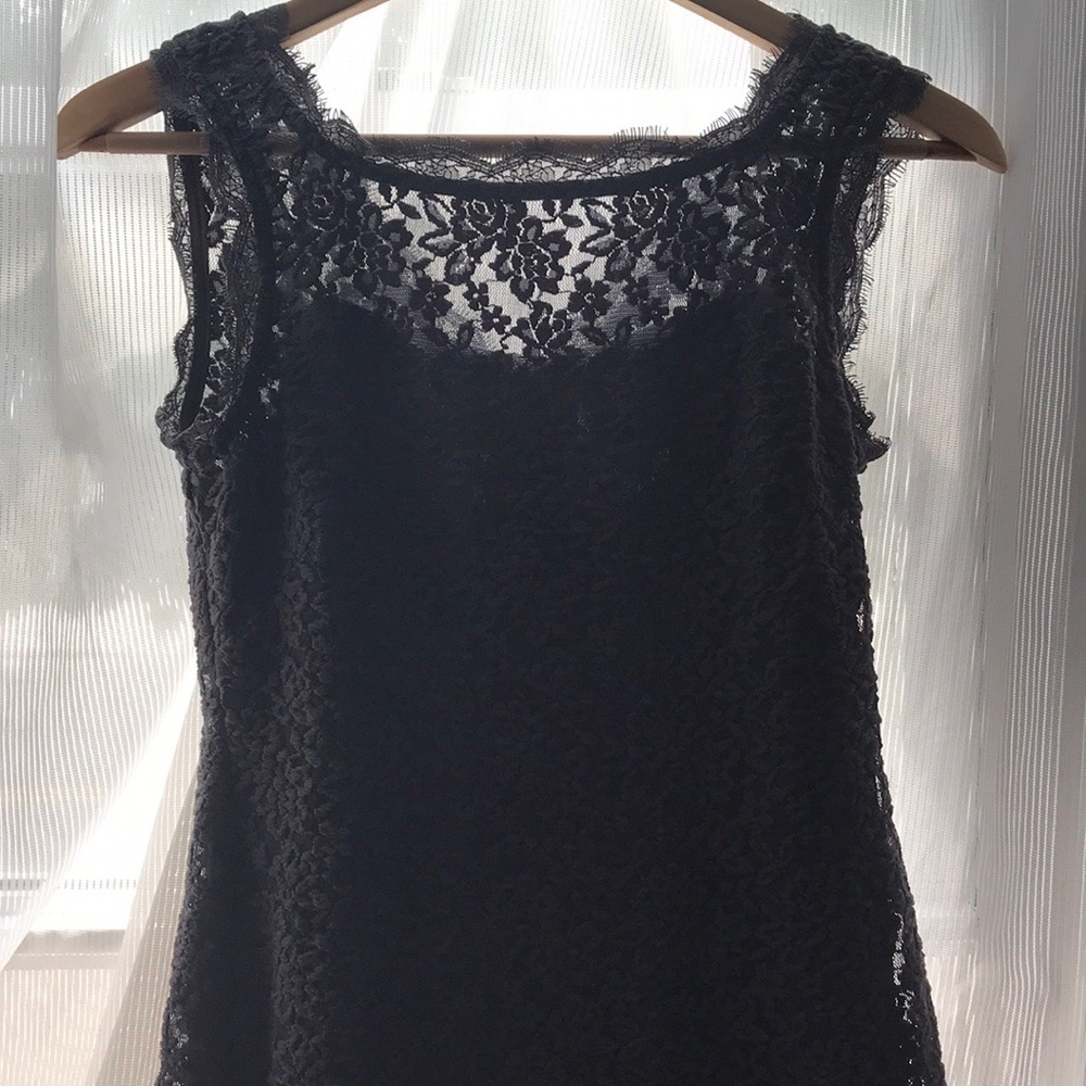 Sexy delicate Adrianna Papell charcoal gray dress